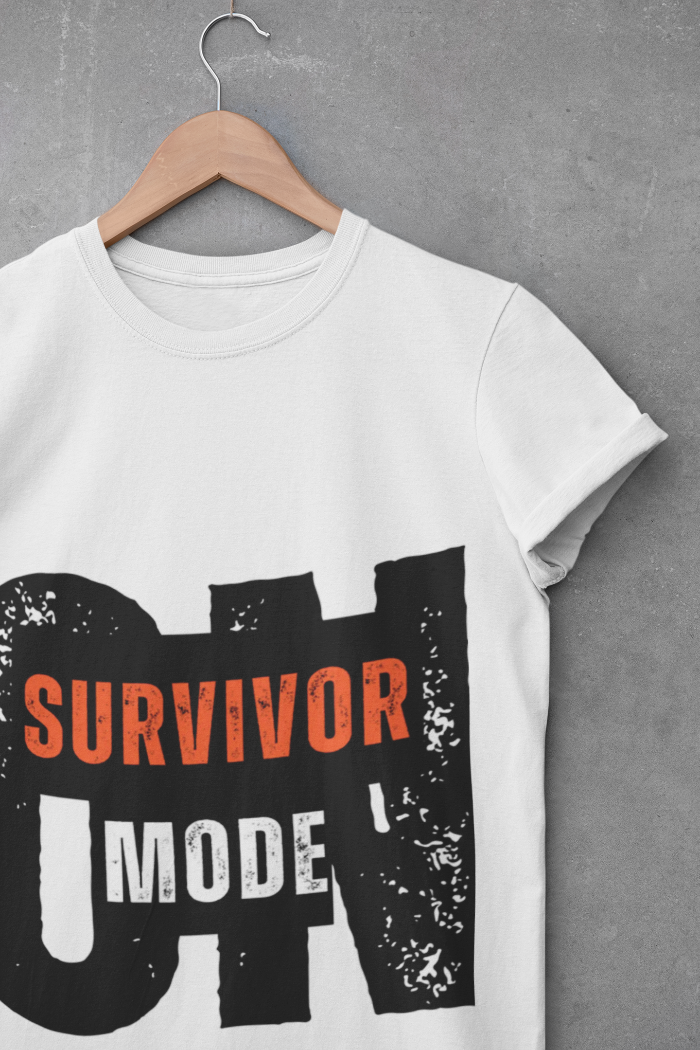 π¨βπ©βπ§βπ¦ "Survivor Mode ON β Mom & Dad Edition" T-Shirt