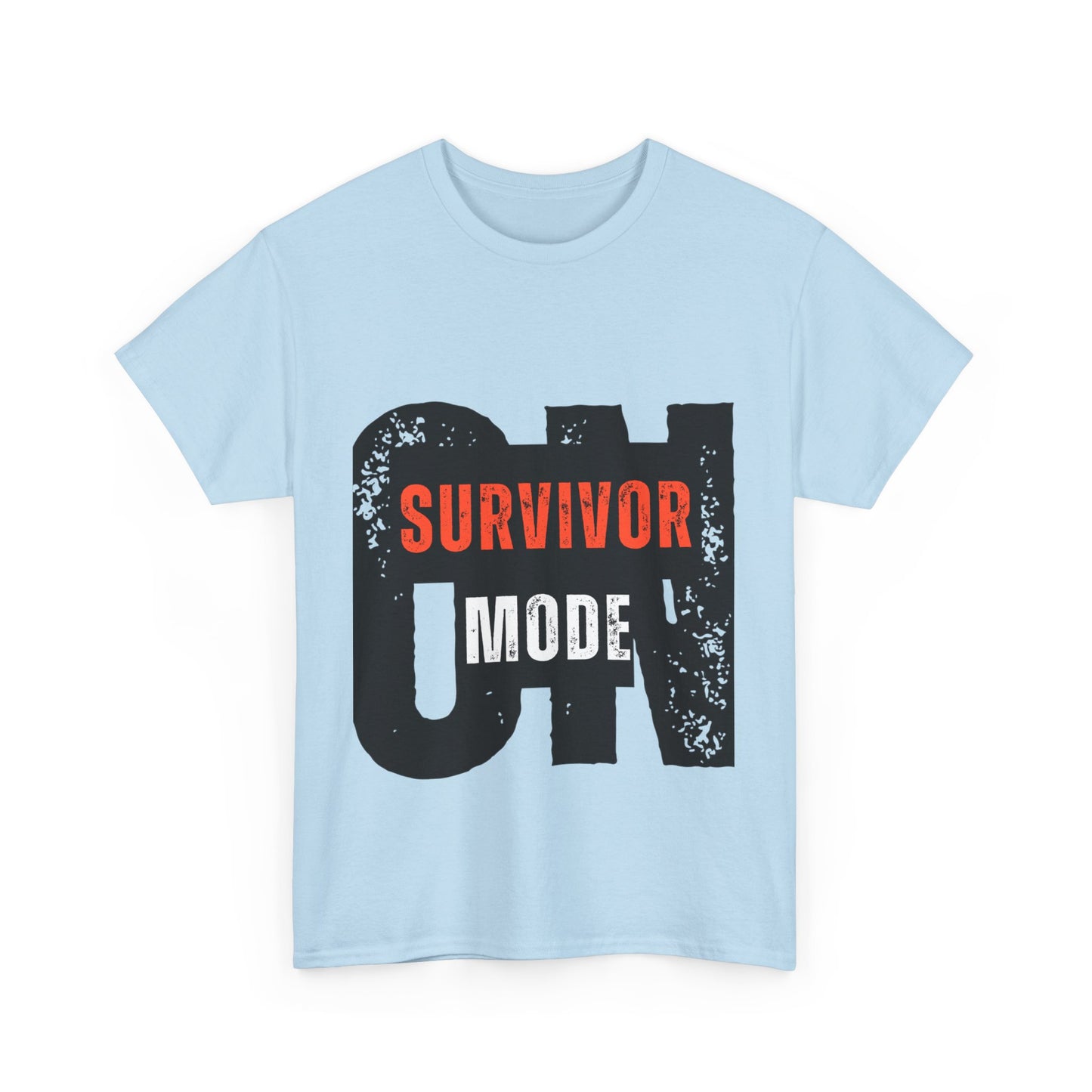 π¨βπ©βπ§βπ¦ "Survivor Mode ON β Mom & Dad Edition" T-Shirt